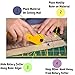 Professional Double Sided Self Healing Cutting Board – Perfect For Scrapbooking, Sewing, Quilting, Kids’ Crafts & DIY Projects, With Grids & Angles For Enhanced Precision - 23” x 17” – Green