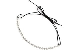 Stylish Beaded Chain Rhinestones Embellishment Hat Light Weight for Party Accessories Fashion