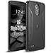 Poetic Karbon Shield Slim Fit LG Stylo 3 Plus/LG Stylo 3 Case Cover with Anti-Slip Side Grip and Carbon Fiber Texture for LG Stylo 3 Plus/LG Stylo 3 Black