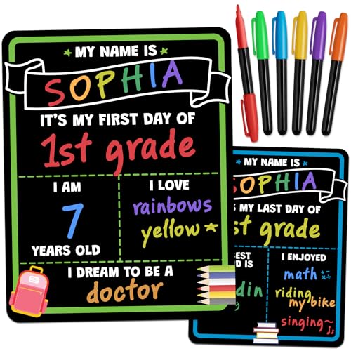 First Day School Sign Board Liquid Chalk