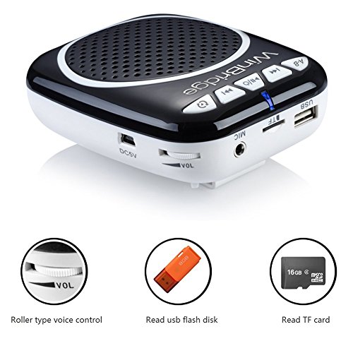 WinBridge WB001 Rechargeable Ultralight Portable Voice Amplifier Waist