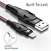 Birgus iPhone iPad Charger Cable [3 Pack] 3.3/6.6/10FT Nylon Braided 8 pin LIGHTNING to USB A Charging Cord for Apple i7/7 Plus 6/6s Plus 5, iPad Pro Air 2 mini 4 3 2, iPod touch 5th 6th nano 7th gen.