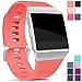 For Fitbit Ionic Bands Waterproof, Hotodeal Replacement Sport Strap Accessory Wristbands for Ionic Fitbit Smartwatch, 13 Classic Colors, Small