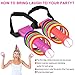 wangshanggou Bachelorette Party Games Headband Head Ring Toss Game Set for Girls go Out at Night to Play Hen Party Games for Bridal Showers, Ladies Night Out