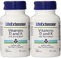 Vitamins D and K with Sea-iodinetm 60 Capsules (2 Pack)