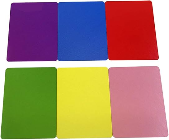 Amazon Co Jp Zqion 色感応カード 6色カード レインボーカードrainboe Card 手品のおもちゃ おもちゃ