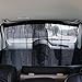 Ocamo General Application Car Rear Window Sun Shade Sunshade Blind Curtain Black cloth