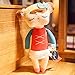 Me Too Angela Stuffed Ballerina Girls Baby Plush Dolls Gifts for Baby Kids 12