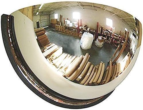 80cm Ceiling Wall Half Mirror Dome Hemisphere Panoramic Convex Shop Security by Edenstar