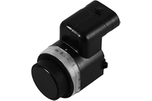 PartyKindom Wireless Rear Parking Kit No Drilling Car Backup Sensor Parking Aid Sensor Car Part Abs Material