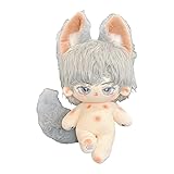 niannyyhouse Rabbit Ears Boy Stuffed Body Tail 20cm