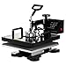 BestEquip Heat Press Machine 8 in 1 Digital Transfer Sublimation T Shirt Heat Press 15x15 Inch Heat Press for T-shirt Hat Mug Plate Cap (15'' x 15'' 8IN1)