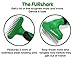 DEMATTING TOOL for DOGS and CATS | 2 Sided Rake with Dual Shedding Blades | Cat Hair Remover Comb for Knots, Tangles & Mats | Dog Brush for Long Haired | Pet Grooming Kit Essentials (FURshark, Green)