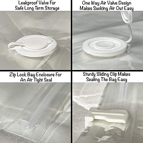 Vacuum 3D Printer Filament Bag for Storage, Compress and Remove Air to