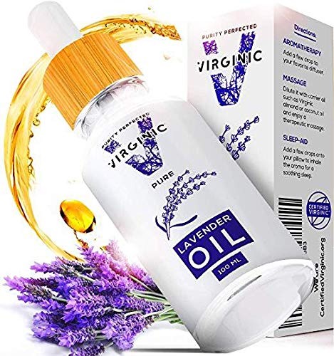 Lavender Essential Oil for Skin and Body Hair Natural Organic Aromatherapy Beauty Products to Healing Pure Therapeutic Scented Oils Diffuser Spray Grade Now Can 4 oz Lavendar Essentials French 100 Set