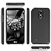 TJS LG Stylo 3 / LG Stylo 3 Plus Case, Dual Layer Hybrid Shockproof Drop Protection Impact Rugged Case Armor Cover (Black)