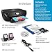 HP 6222 Envy Photo 6222 All-in-One Wireless Color Craft It! Printer Bundle - Instant Ink Ready