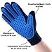 Pet Massage & Grooming Comb | Dogs Brushes Deshedding Tool | Small Medium Large Dog Table Hair Remover Brush | Dog TV Fur Removal Magic Glove | Touch Hair Glove Gifts | Pet Hair Lint Remover (Glove)