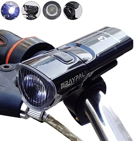 Lanfy Raypal 3W Led Flashlight Bicycle Head Front Light Bike Cycling Lights Torch With Light Clip Holder Accessories