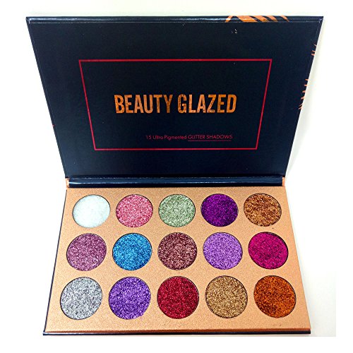 Beauty glazed eyeshadow palette ultra pigmented mineral…