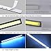 Daytime Running Lights, YITAMOTOR Ice Blue Cob Led Lights 12v 9W High Power DRL Led Lights for Car Truck