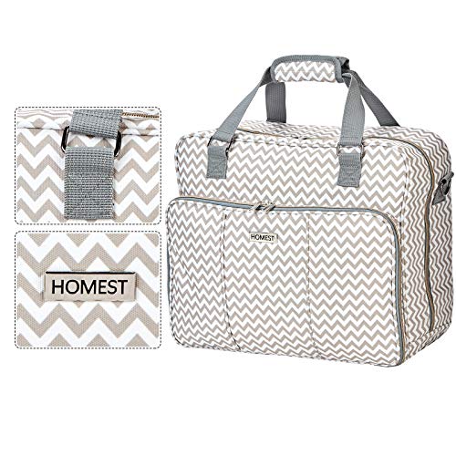 HOMEST Carrying Case for Cricut Easy Press 2 (12"x 10"), Tote Bag