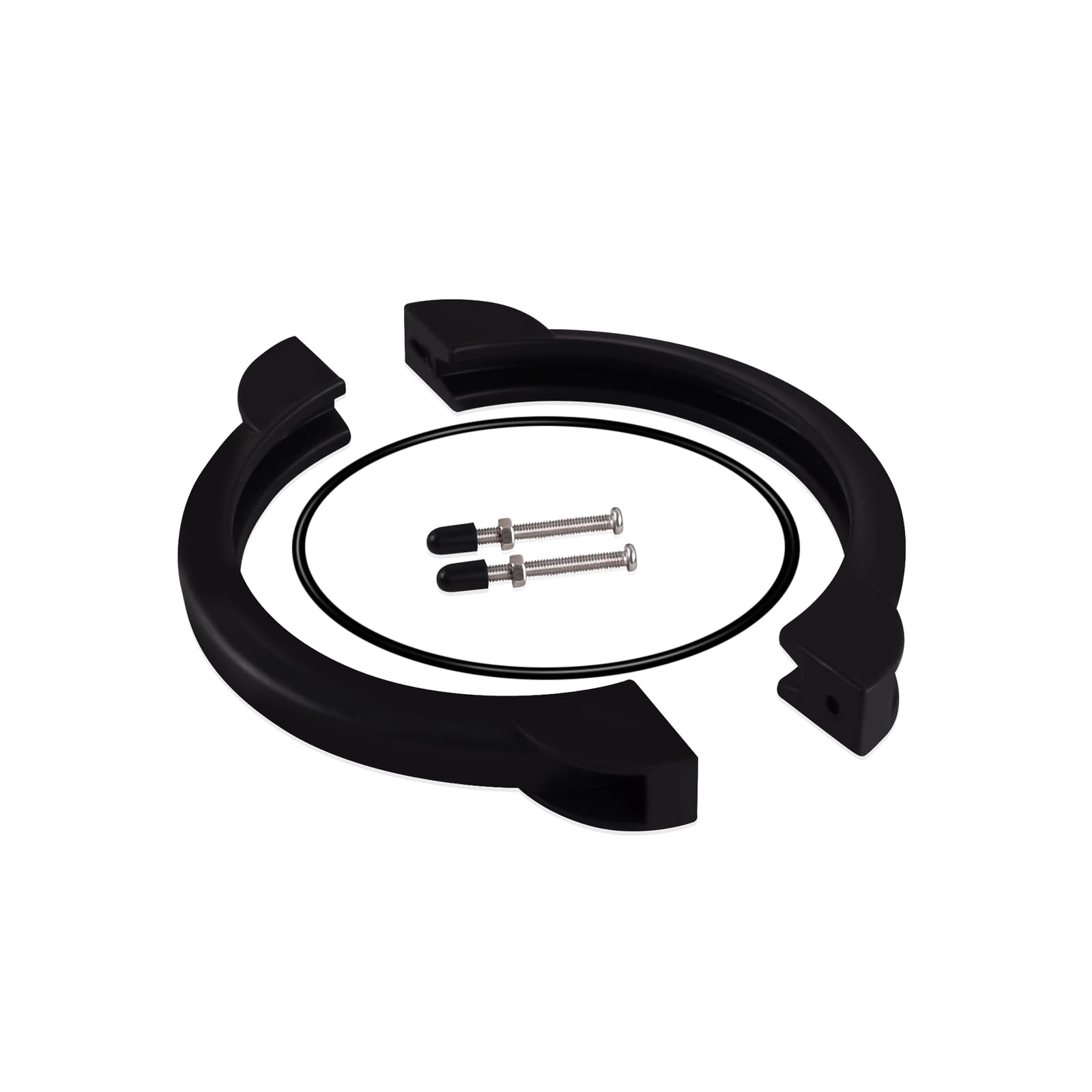Photo 1 of XTPTFABS 11380 Pool Filter Clamp Fits for Intex 12 & 14 Inch Krystal Sand Filter Pump?Pool Sand Filter Replacement Parts with O Ring and Screws Replacement Parts