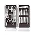 Bemaystar 12 PCS Nail Care Personal Manicure Pedicure Set Travel & Grooming Kit Tool Set