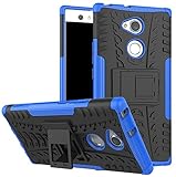 Sony Xperia XA2 Ultra case,Yiakeng Dual Layer shockproof wallet Slim Protective With kickstand Phone Case Cover For Samsung Xperia XA2 Ultra Dual,Sony H4213/H4233 6