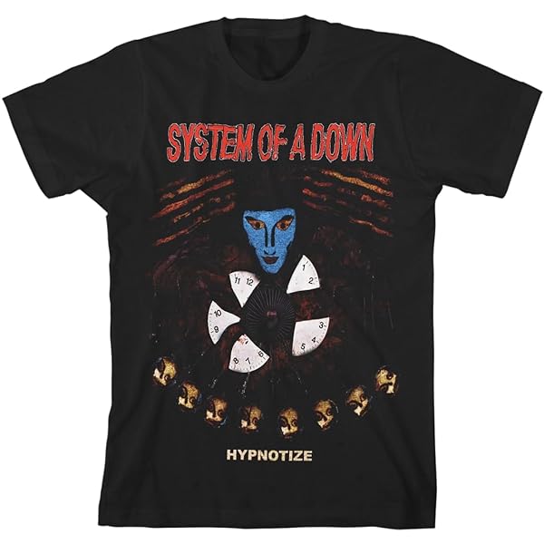 System of a Down Mezmerize T-Shirt, Black, Small : Amazon.ca