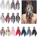 15 Pieces Hair Scrunchies Ribbon Hair Tie Elastic Hair Bands Ponytail Holder Vintage Hair Accessory for Women Girls Dressing