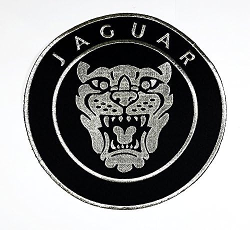 XXL BIG Jaguar Cars Luxury Racing Sport Automobile Motorsport Racing Patch Biker jacket vest large Embroidered Iron on Hat Hoodie Backpack Ideal for Birthday Gift