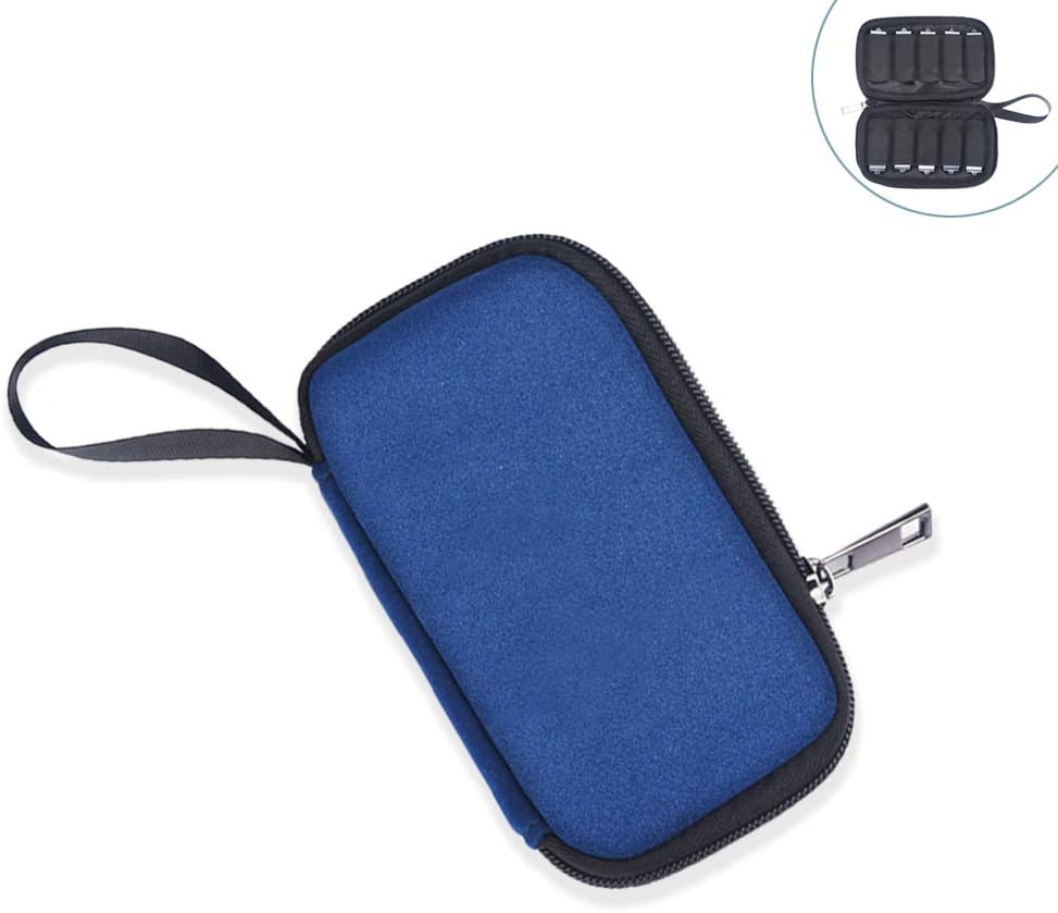 Flash Drive Case FEWINA Neoprene Storage Bag for USB Sticks