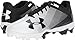 Under Armour Men's Leadoff Low RM, Black (011)/White, 12