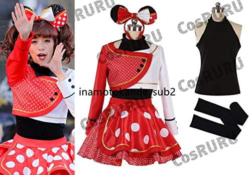 Amazon ディズニー仮装 女性 ダンサーさん ベリーミニー ベリミニ ファインダー越しのお姉さん コスプレ衣装 髪飾り 全セット コスプレ 仮装 通販
