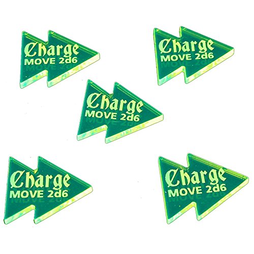AoS: Charge Tokens, Fluorescent Green (5)