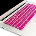 iBenzer MacBook Air 13 Inch A1932 Keyboard Cover, Macaron Series Silicone Keyboard Cover for Newest MacBook Air 13’’ Retina 2018 Release with Touch ID,TPU, MKC07TPU Magenta