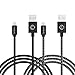 iPhone 8 Cable, 2 Pack Cambond 10ft Long MFI Certifed Durable Braided Cord for iPhone X 8 8 Plus 7 7 Plus 6s 6s Plus, iPhone 6 6 Plus, 5s 5c 5, iPad Air, Mini, iPad Pro, iPad 4th gen (Black + Grey)