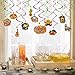 Unomor 35PCS Cinco De Mayo Decorations, Hanging Swirl Foil Decor for Mexican Fiesta Party Supplies, Fiesta Decorations, Mexican Sombrero Taco Party Décor, Dia De Muertos.