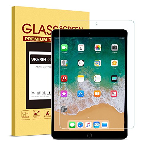 SPARIN [3 Pack] Tempered Glass Screen Protector Compatible with iPad 8th Generation / iPad 7th Generation (10.2 inch)