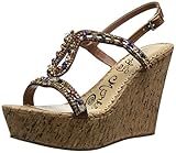 Naughty Monkey Women's Chasing Rainbows Wedge Sandal