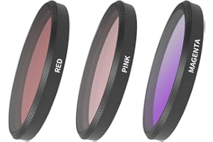 ZYNCUE Diving Filter Set for Insta360 GO Ultra Action Camera, Underwater Photography Enhancement with Optical Glass for Snork