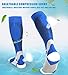 3 Pairs Compression Socks Men Women Athletic Socks for Run, Basketball, Soccer, Travel, Flight, Nursing, 20-30 mmHg