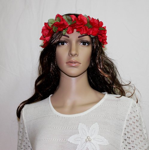 The Red Hawaii Elastic Headband