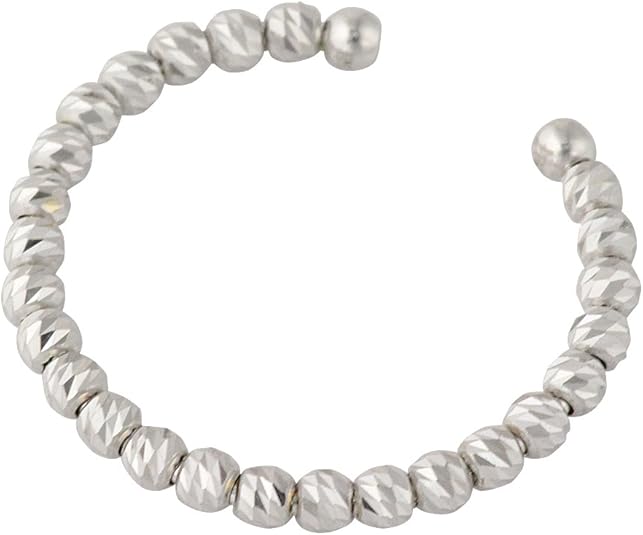 Amazon プレシャス ホワイトゴールド 18金 K18 リング 指輪 ピンキーリング オリジナルクロス1枚付き 3s 5号 7号 リング 通販