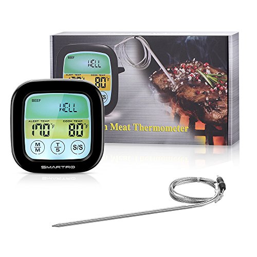SMARTRO BBQ Meat Thermometer for Oven BBQ Grill Kitchen Food Smoker