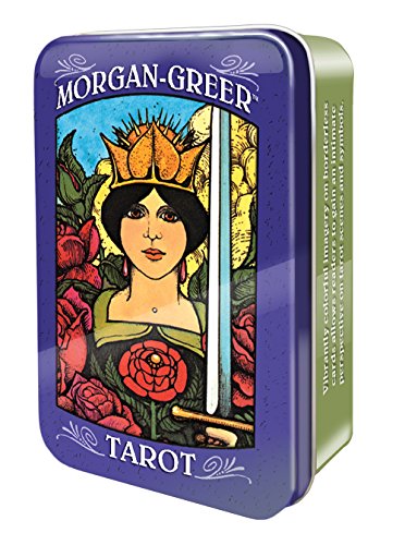 Morgan-greer tarot in a tin