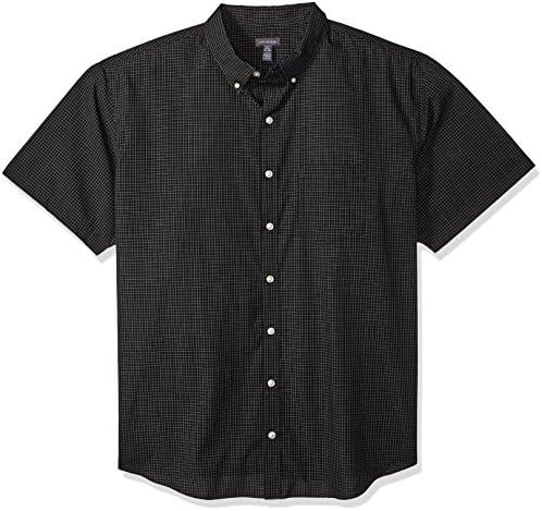 Short Sleeve Button Down Check Shirt 