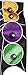 Boo Web Embellished Applique Garden Flag