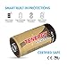 Arlo Certified: Tenergy 3.7V Arlo Battery Charger for Arlo Wireless Security Cameras (VMC3030/3200/3330/3430/3530) Fast Charger with 4-Pack 650mAh Rechargeable Batteries UL UN Certified